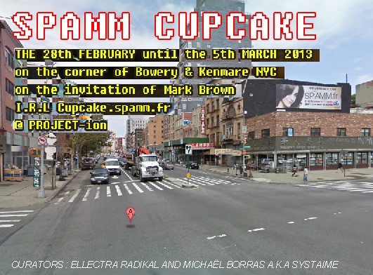fly CUPCAKE / SPAMM @ NEW YORK